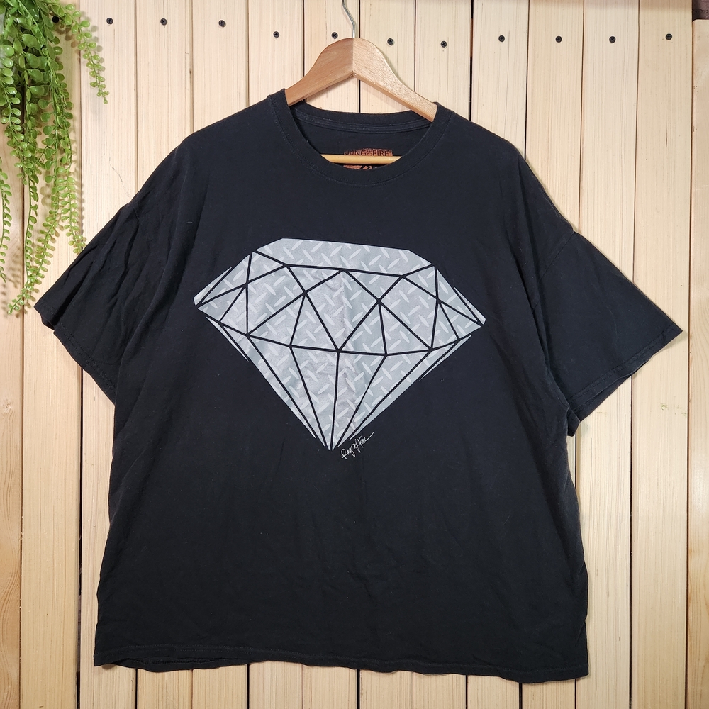 Diamond Graphic Shirt Black